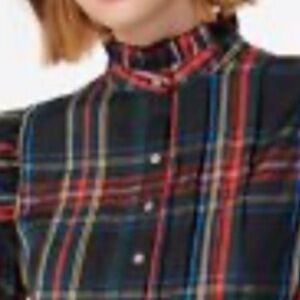 J Crew Factory Crewcuts Multicolor Tartan Plaid Dress in girls size 14